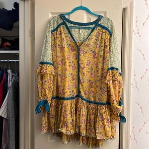 Free People Boho Style Dress: Small